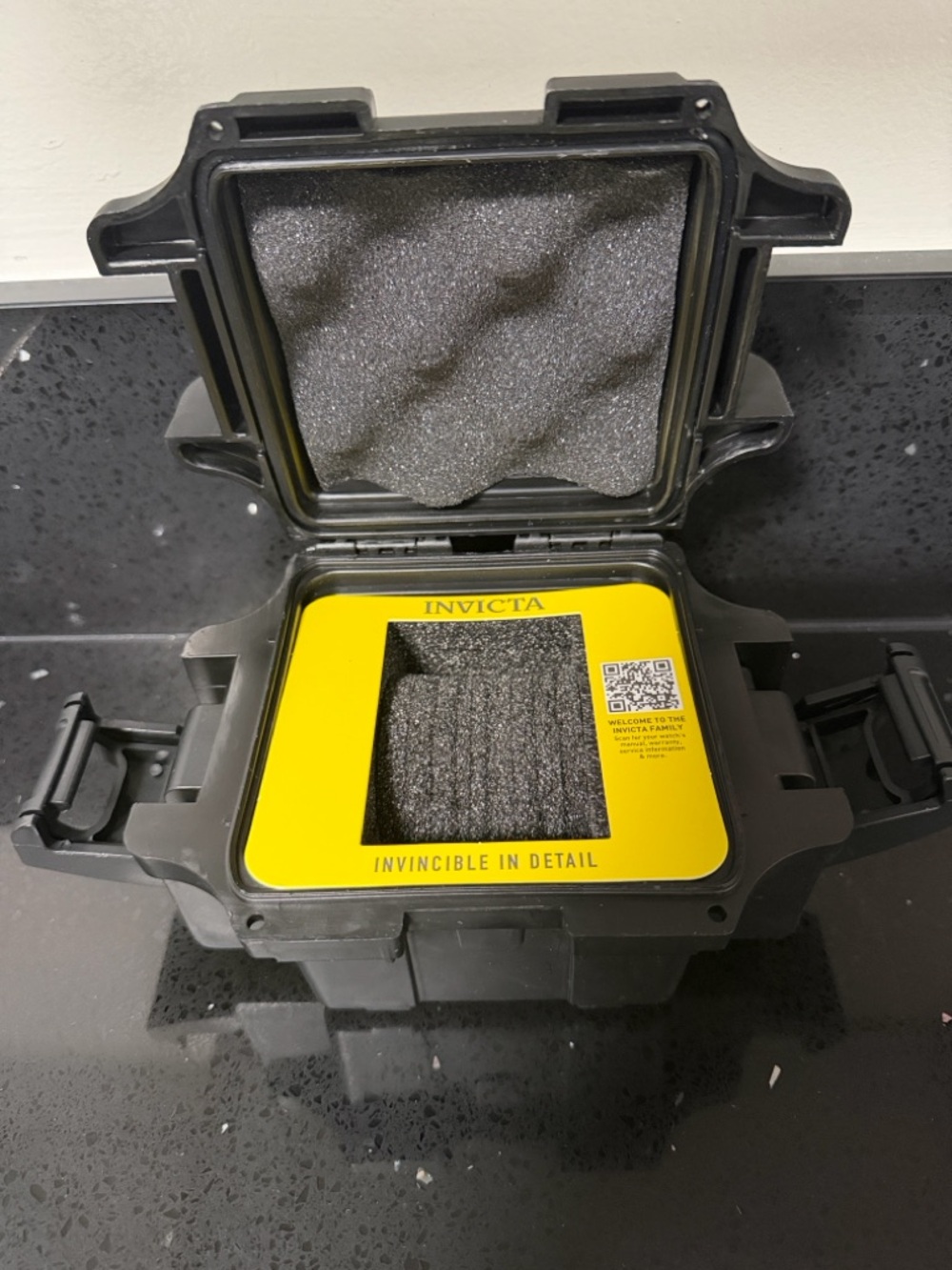 🤑SOLD🤑Invicta 1 Slot Dive Impact Black Watch Case (DC1BLK) - Picture 4 of 4